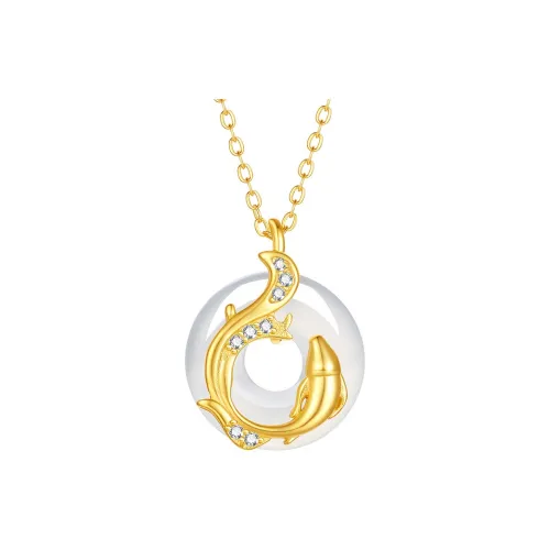 LIU GUI FU JEWELRY Chalcedony Necklaces Women's