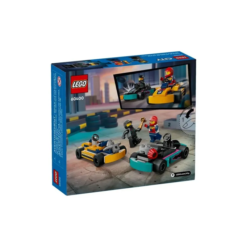 LEGO Go Karts And Race Drivers Building Blocks 60400-2