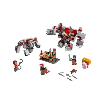LEGO My World Collection Overworld Red Stone Battle Building Blocks 301 600 21163