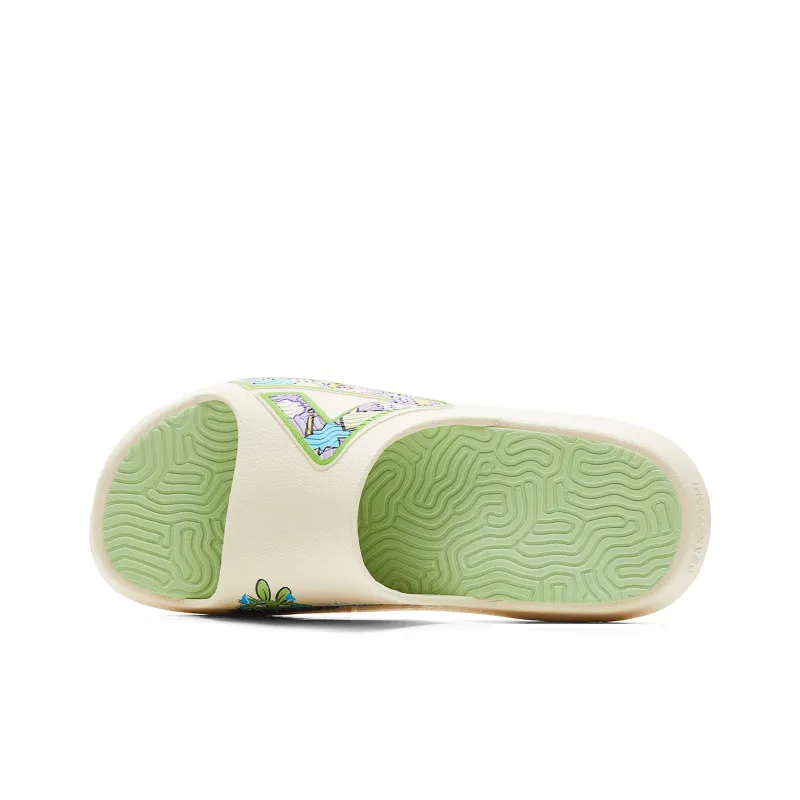 PEAK Extreme National Creativity Slip-Resistant Abrasion-Resistant Sports Slippers Men's Khaki Green-3