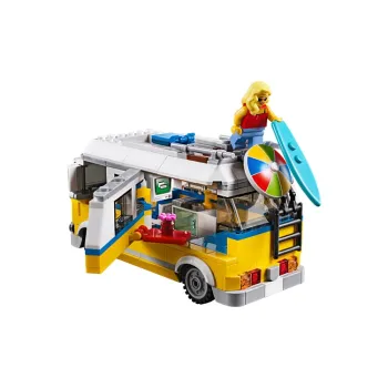LEGO LOGO Creator Sunlit Beach House Car Building Blocks 379pcs 31079