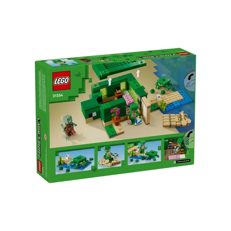 LEGO My World Collection Beach Turtle House Building Blocks 234pcs 21254-2