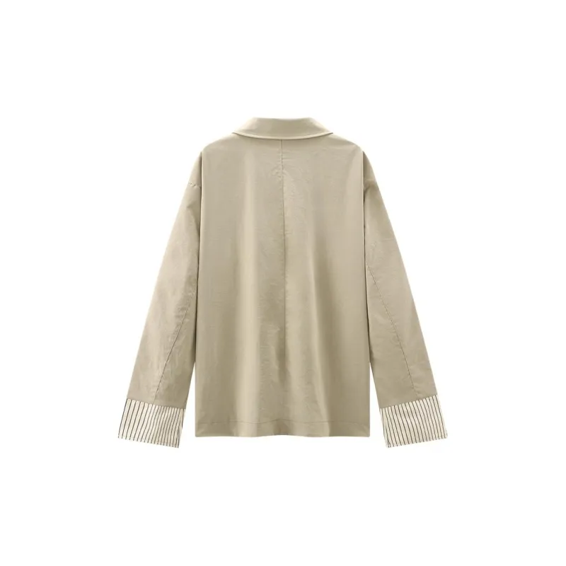 KUHNMARVIN Jackets Coats Women's Khaki-1