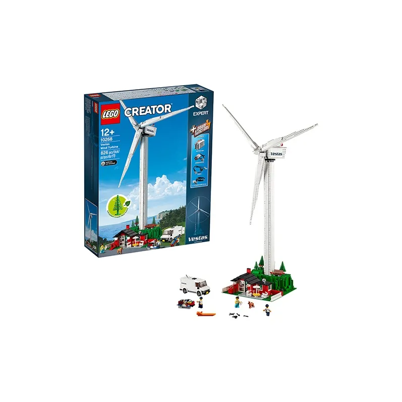 LEGO Icons Vestas Wind Turbine Building Blocks 826pcs 10268-2