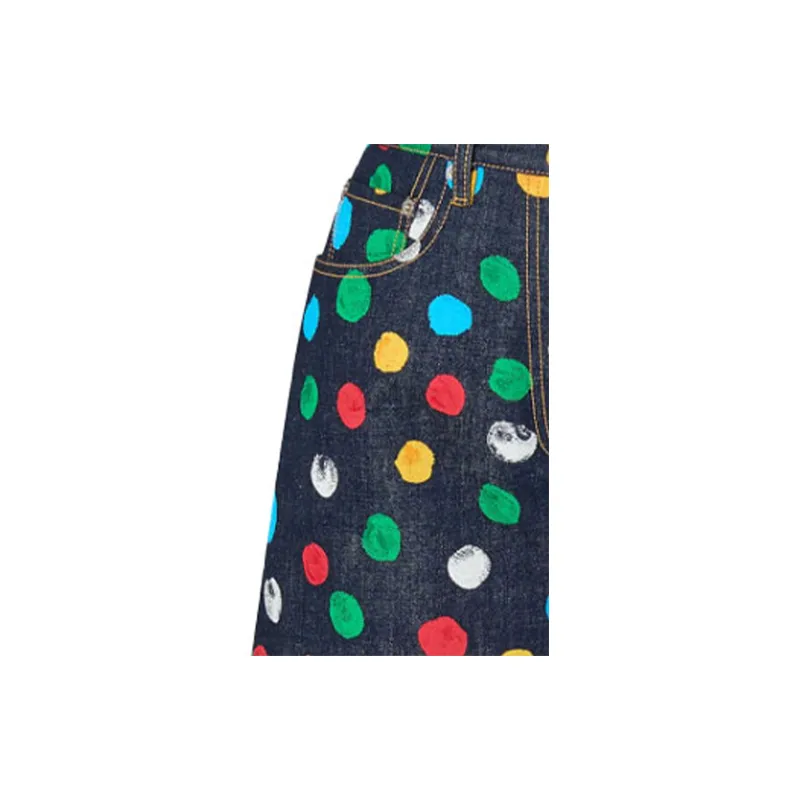 Yayoi Kusama X LOUIS VUITTON LOUIS VUITTON X Yayoi Kusama Casual Shorts Women's Black-5