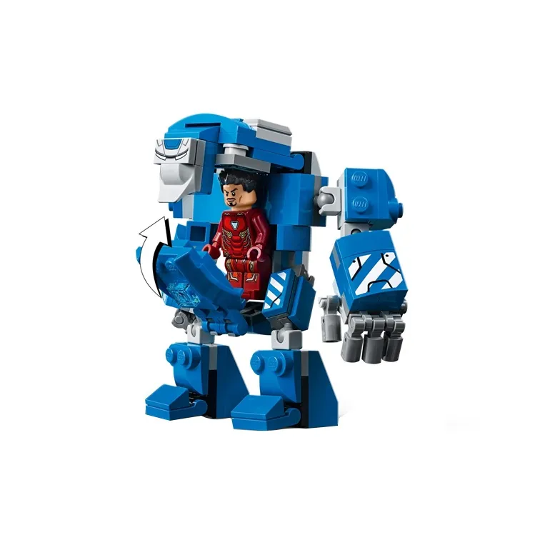 LEGO Super Hero Collection Marvel The Avengers Iron Man Armor Exhibition Hall Building Blocks 0-300pcs 76125-4