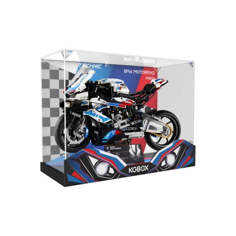 LEGO M1000RR Motorcycle & Fashion Mix and Match Version Display Case Building Blocks 42130  Display Case B-2