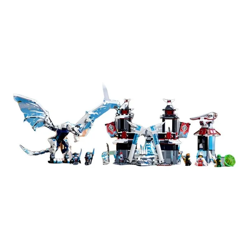 LEGO Phantom Ninja Collection Exile Monarch's Castle Building Blocks 1278 70678-1