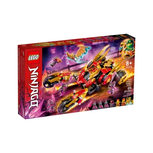 LEGO Phantom Ninja Collection Kai's Gold Shenron Assault Vehicle Building Blocks 0 300 71773