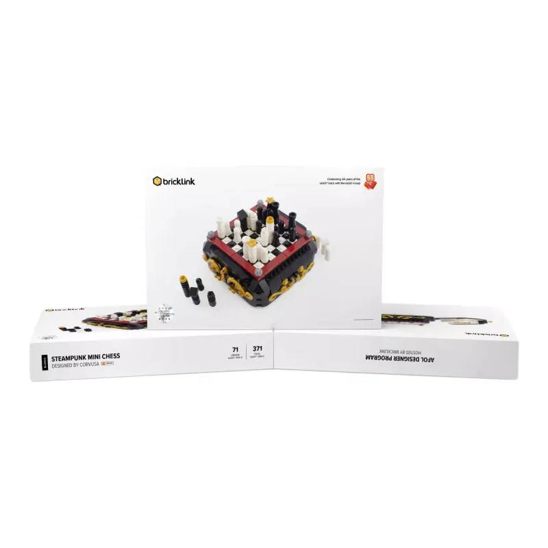 LEGO Bricklink Steam Punk 60th Anniversary Limited Edition Building Blocks 372pcs BL19013-2