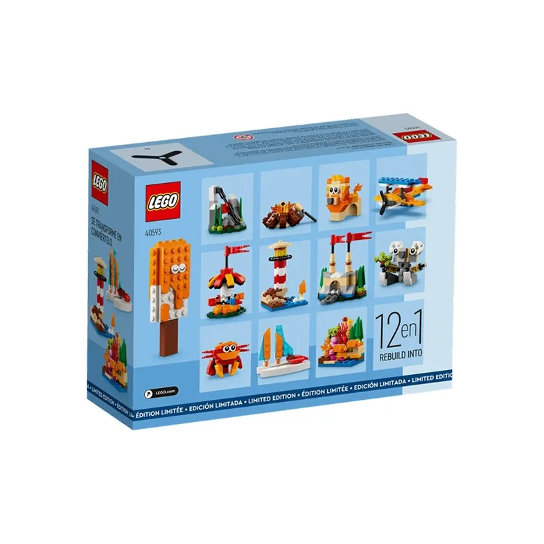 LEGO Gift Set Series Whimsical 12 in 1 Set Building Blocks 279pcs 40593-1