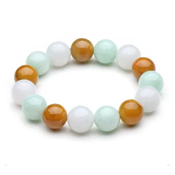Liu Jinfu Glutinous Jade Jadeite Bracelets Unisex