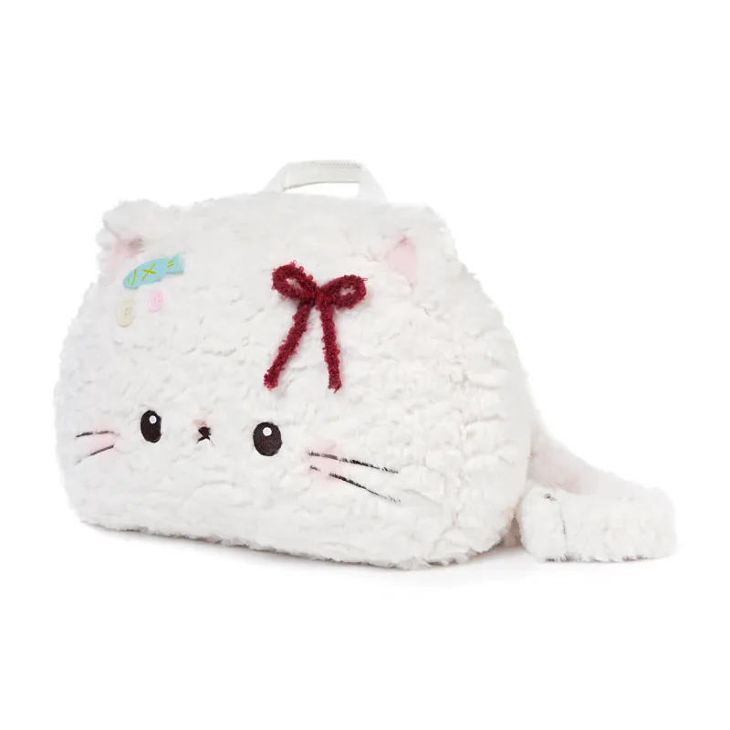 RIZHI STORE Plush Bear Backpack Unisex Multicolor-7