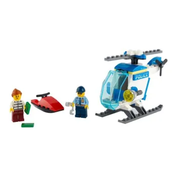 LEGO City Collection Police Helicopter Building Blocks 60275