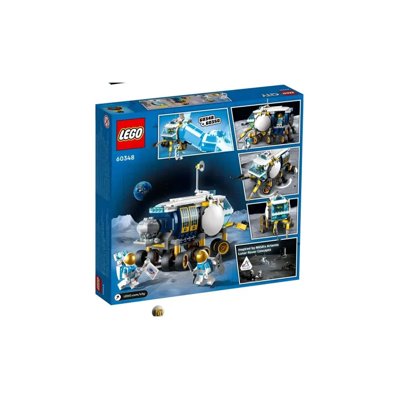 LEGO City Collection Lunar Surface Rover Building Blocks 0 300 60348-2