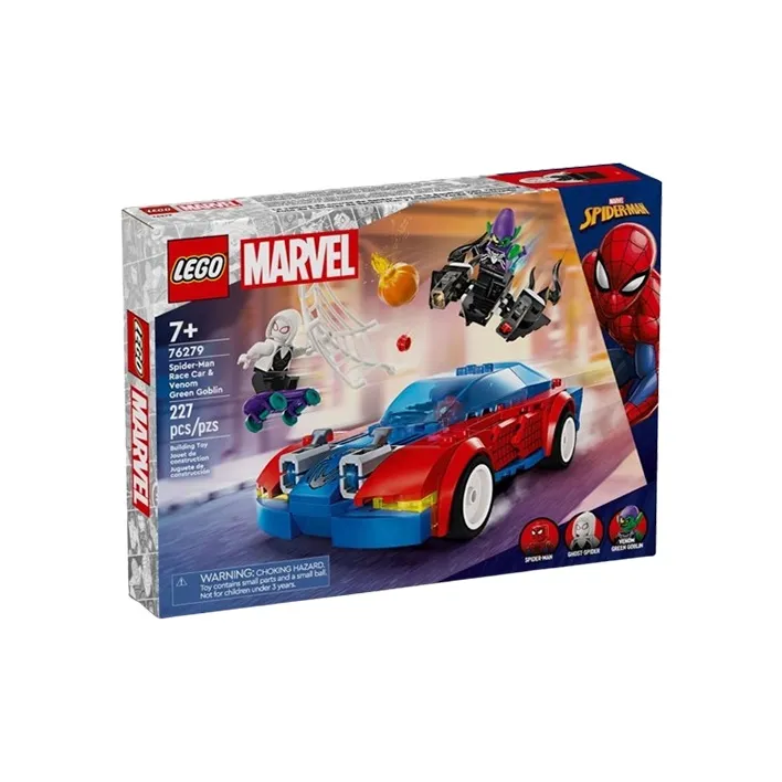 LEGO Spider-Man Race Car & Venom Green Goblin Building Blocks 76279-3