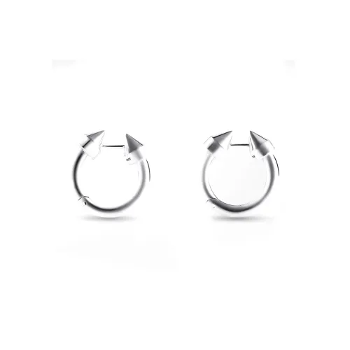 Balenciaga Three Pack Hoop Earrings