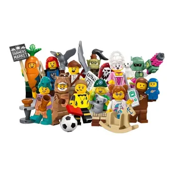 LEGO Collectible MiniFigures Collection Draw Draw 24th Season Full Set 12 Pack Building Blocks 0-300pcs 71037