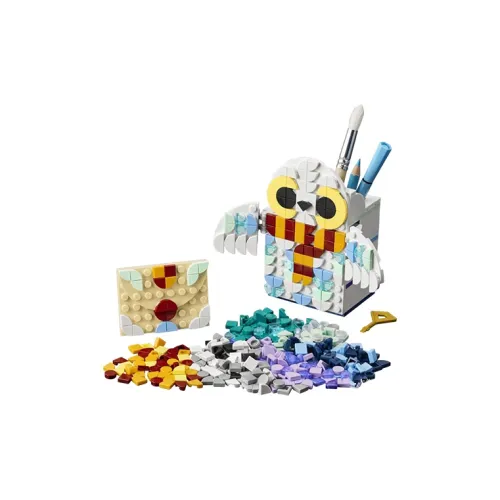 LEGO Harry Potter Collection Dots Collection Hedwig Cute Pen Holder Building Blocks 41809