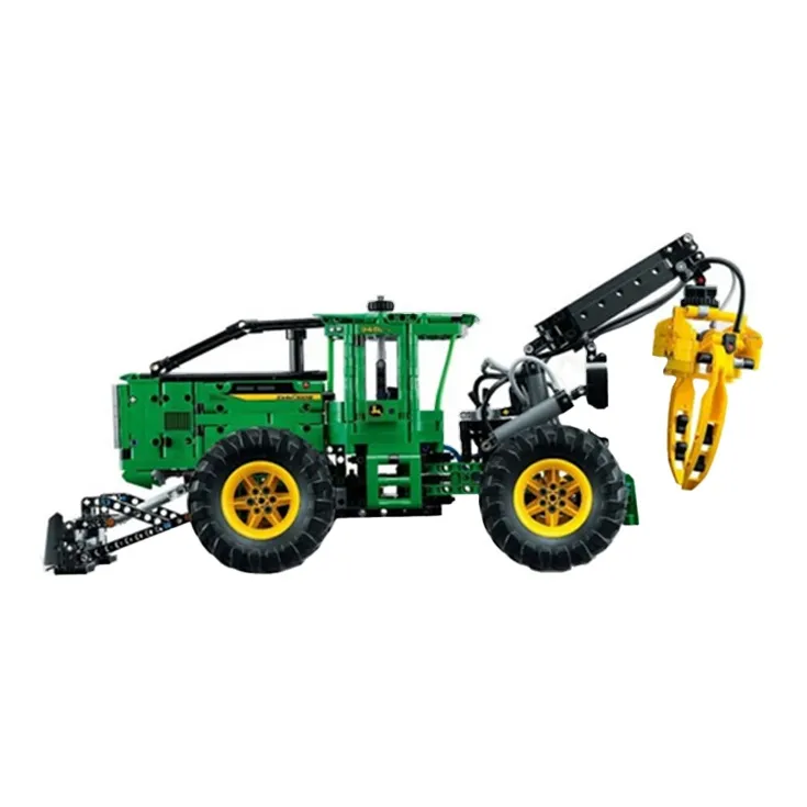 LEGO Technology Mechanical Set John Deere 948L II Timber Harvester Tractor Building Blocks 1495pcs 42157-5