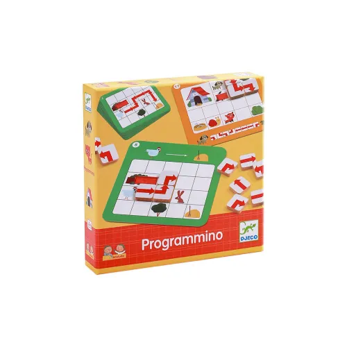 DJECO Animal Homecoming Path Creation Chess Game With 3D Spatial Orientation Board Games