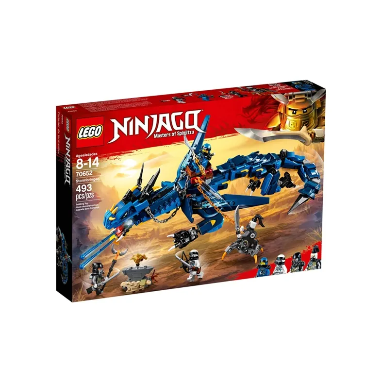 LEGO Phantom Ninja Collection Thunder And Lightning Storm Shenron Building Blocks 493pcs 70652-2