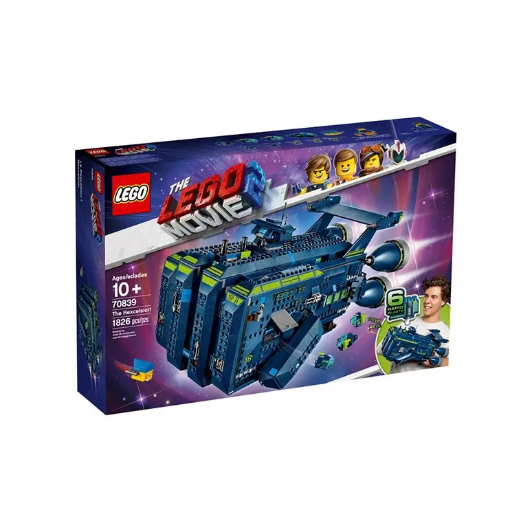 LEGO Big Movie Collection Lexus Rod Dae Number Building Blocks 1826pcs 70839-1