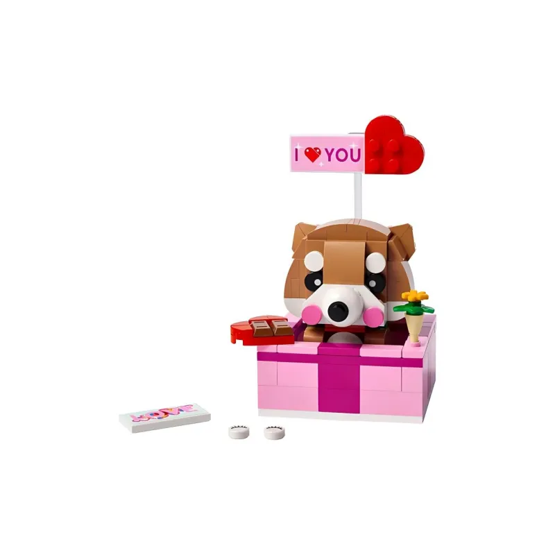 LEGO Gift Set Series 2024 Valentine's Day Limited Edition Heart Box Building Blocks 159pcs 40679-2