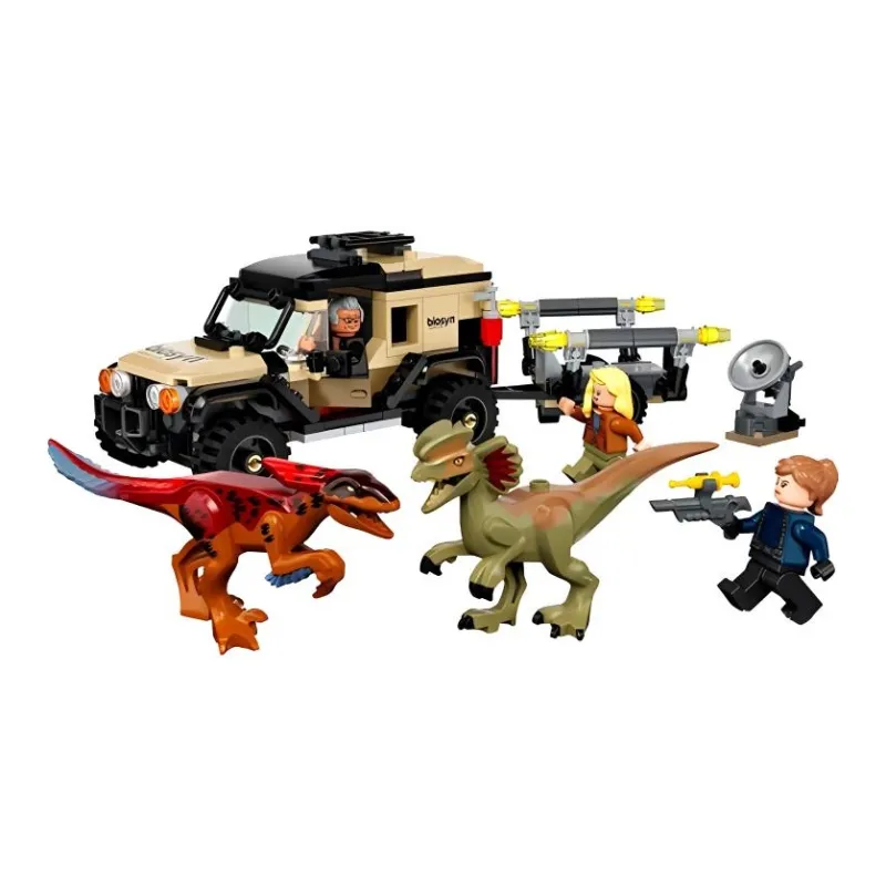 LEGO Pyroraptor & Dilophosaurus Transport Building Blocks 76951-1