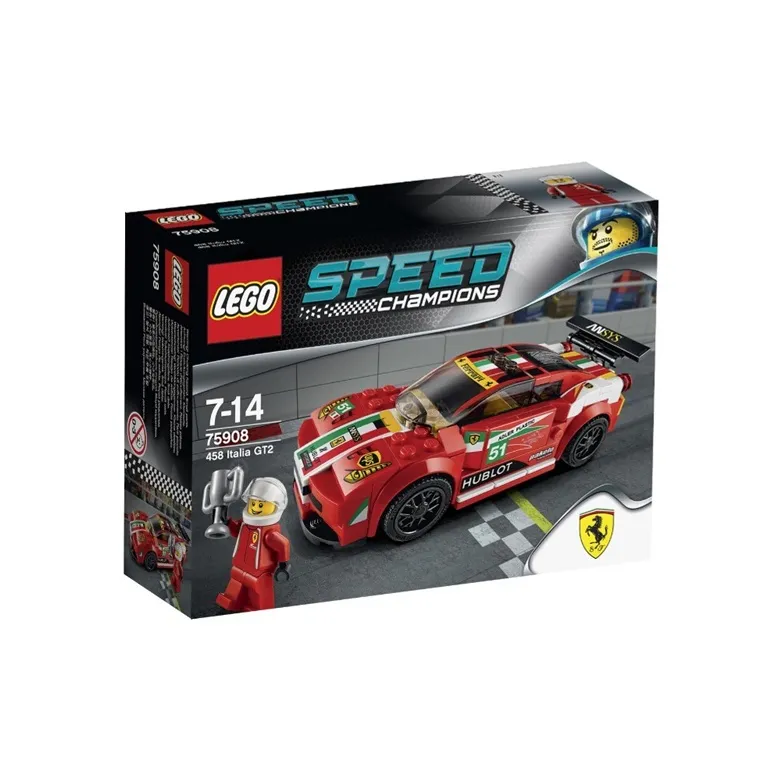 LEGO Super Racing Collection Ferrari Italia GT2 Building Blocks 458pcs 75908-2