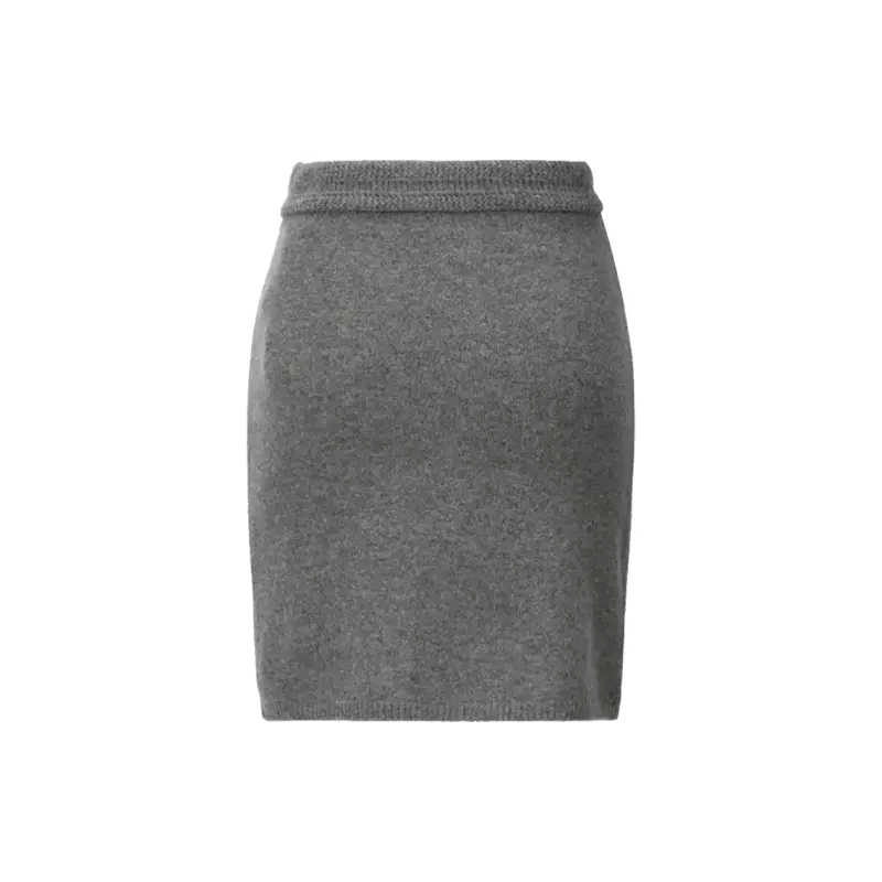 Onitsuka Tiger Casual Short Skirts Women's Heather Gray-1