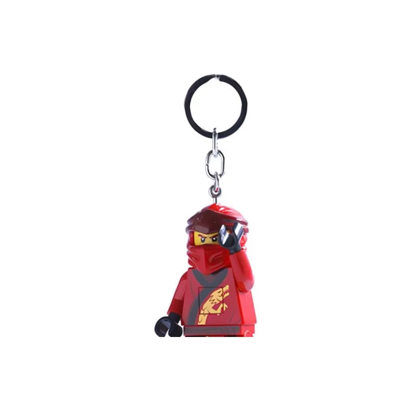 LEGO Ninjago Characters Red Ninja, Glow in The Dark Keychain Building Blocks 0 300pcs KE149-2