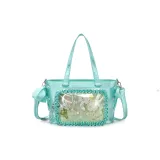 Cyan Satin