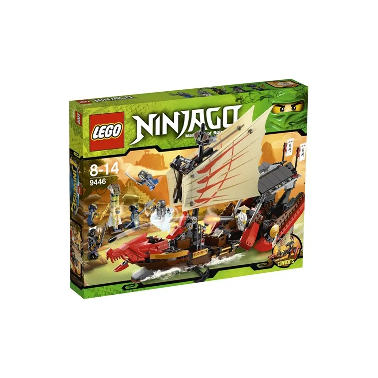 LEGO Ninjago, Destiny's Bounty Building Blocks 601 1000pcs 9446-2