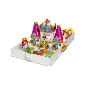 LEGO x Disney Cinderella Ariel, Belle, Cinderella, And Tiana's Storybook Adventures Building Blocks 130 43193