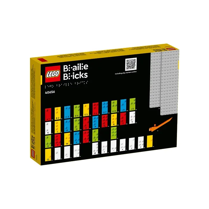 LEGO Play With Braille – English Building Blocks 40656-1