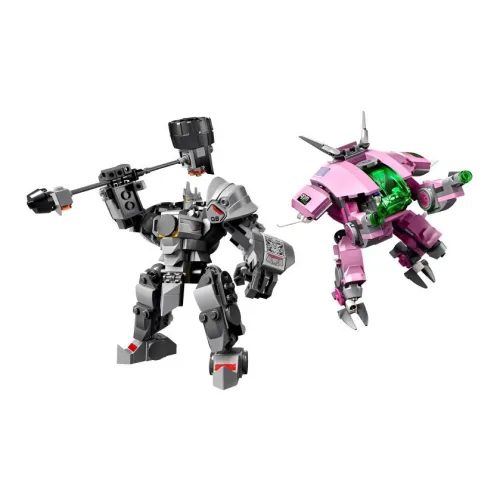 LEGO Overwatch Collection D.VA Vs. Reinhardt Overwatch Main Characters Building Blocks 455pcs 75973