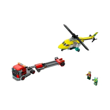 LEGO Helicopter City Collection Helicopter Transport Vehicle Building Blocks 215 Pcs/pzs 60343