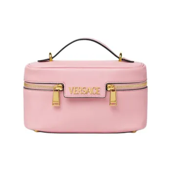 FANSIZHE Tag Lambskin Shoulder Bag Crossbody Bag Handbag Makeup Bag Women's Pink