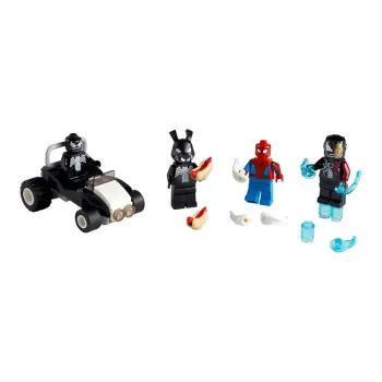 LEGO Super Hero Collection Marvel Spider Man Vs Venom Plush Toy Set Building Blocks 63pcs 40454