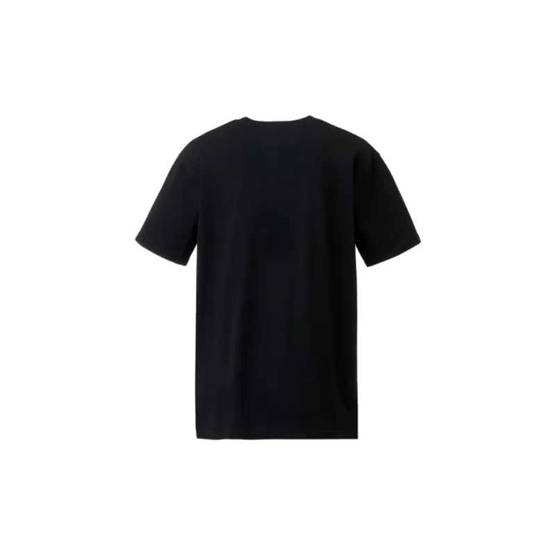 Onitsuka Tiger T Shirt Unisex Black/Silver-1