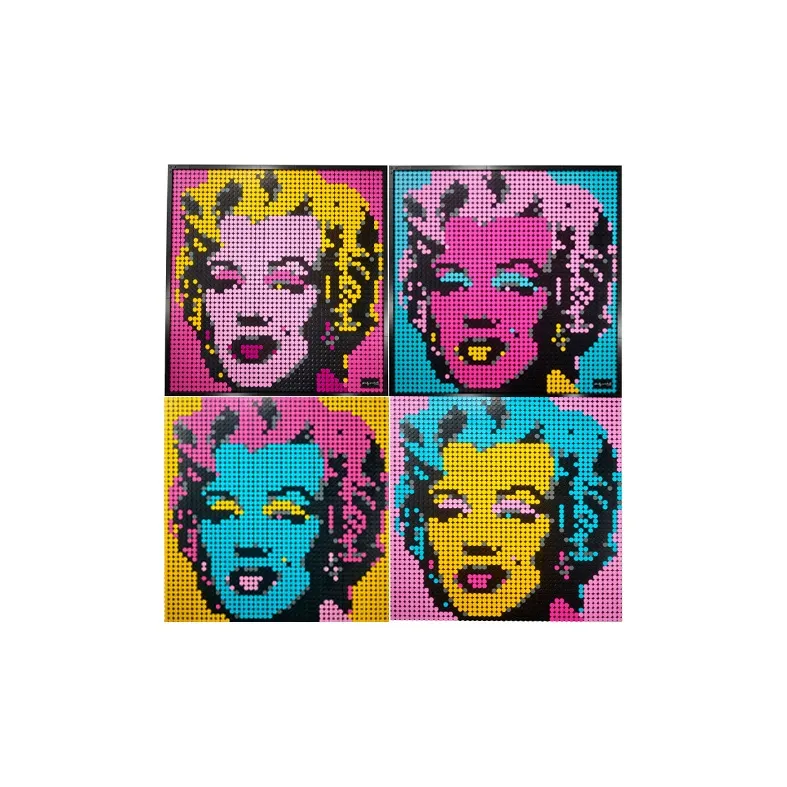 LEGO Building Block Artistic Life Collection Marilyn Monroe Puzzles 31197-5