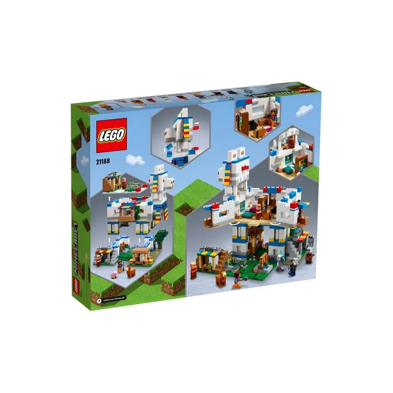 LEGO My World Collection Alpaca Ranch Building Blocks 1252pcs 21188-3