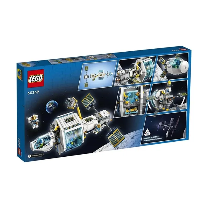 LEGO City Collection Moon Space Station Building Blocks 500pcs 60349-1
