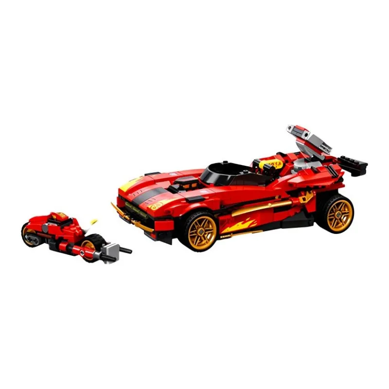 LEGO Phantom Ninja Collection X1 Battle Car Building Blocks 599pcs 71737-0