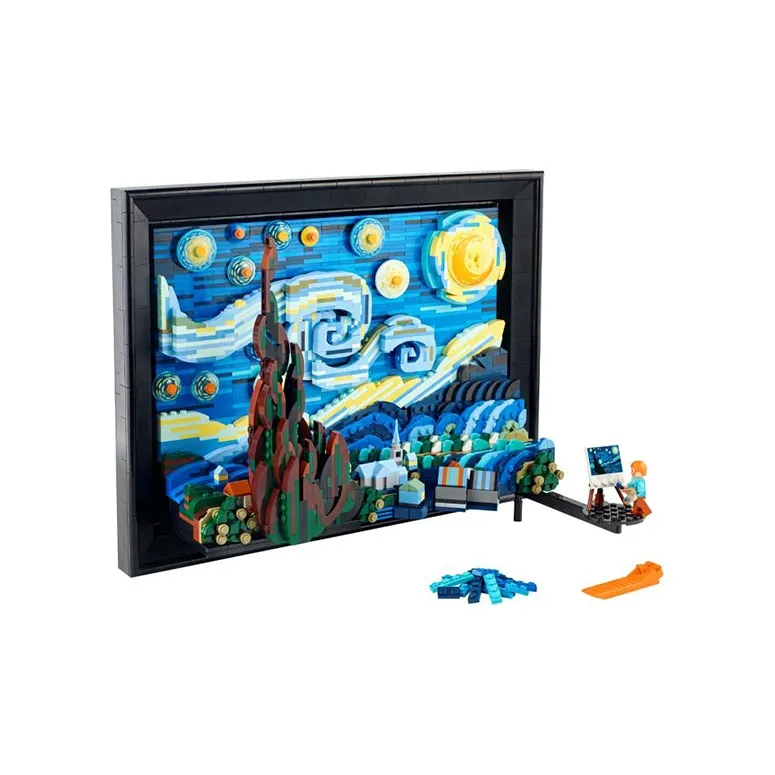 LEGO Vincent Van Gogh - The Starry Night Building Blocks 21333-2