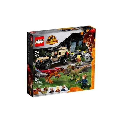 LEGO Pyroraptor & Dilophosaurus Transport Building Blocks 76951