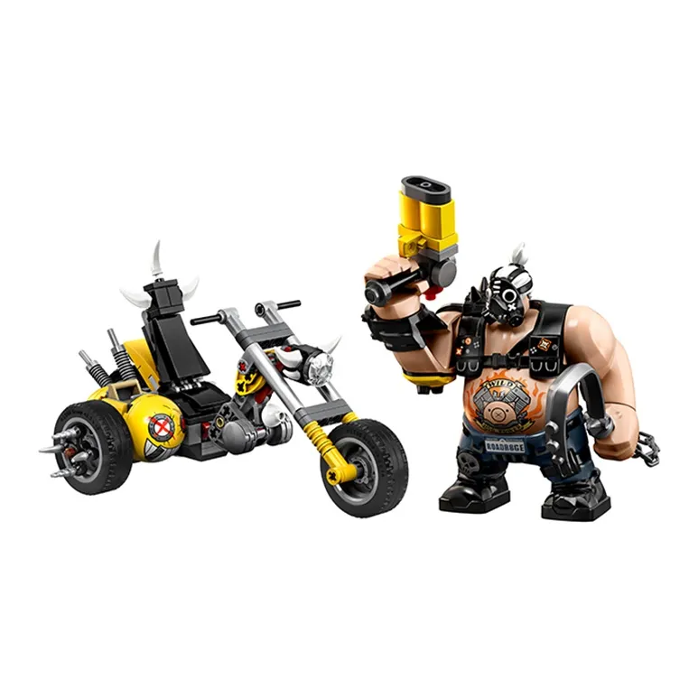 LEGO Overwatch Collection Overwatch Main Characters JunkRat And Land Dominator Building Blocks 75977-1