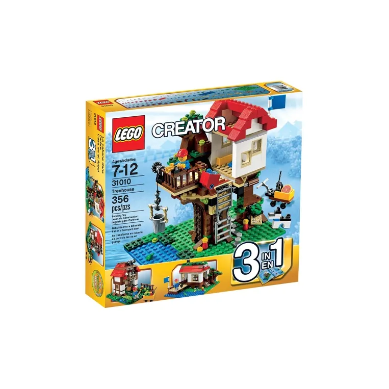 LEGO LOGO Creator 3 in 1 Treehouse Building Blocks 356 31010-2
