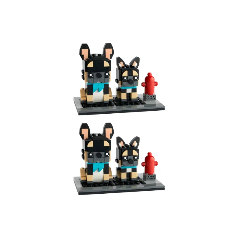 LEGO BrickHeadz France Shepherd Dog Building Blocks 237pcs/pzs 40544-2